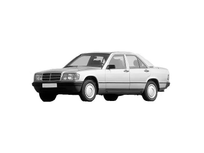 MERCEDES BENZ 190 (W201), 82 - 93 autovaruosad