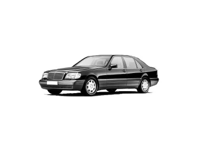 MERCEDES BENZ S-CLASS (W140), 91 - 98 autovaruosad