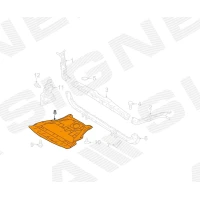 MOOTORI KAITSEPLAAT PDS60081A