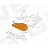 MOOTORI KAITSEPLAAT PHD60037A