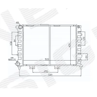 RADIAATOR RA60049