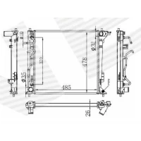 RADIAATOR RA606606