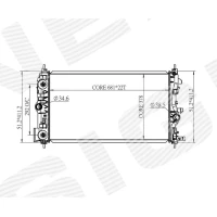 RADIAATOR RA630723Q
