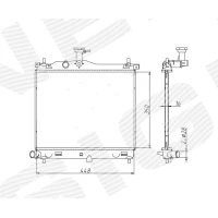 RADIAATOR RA67098