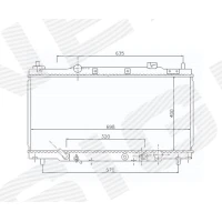 RADIAATOR RA68104A