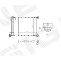 SALONGI SOOJENDUSE RADIAATOR RC73980