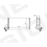 SALONGI SOOJENDUSE RADIAATOR RP71149