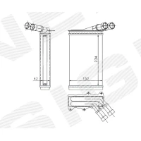 SALONGI SOOJENDUSE RADIAATOR RP71156Q