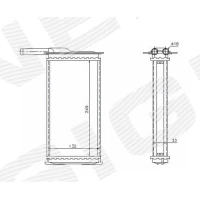SALONGI SOOJENDUSE RADIAATOR RP71761