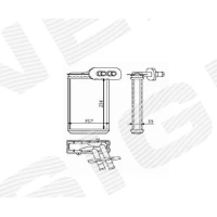 SALONGI SOOJENDUSE RADIAATOR RP73962
