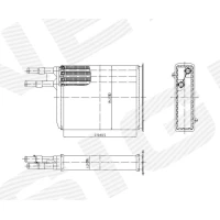 SALONGI SOOJENDUSE RADIAATOR RP73984