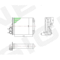 SALONGI SOOJENDUSE RADIAATOR RP76512